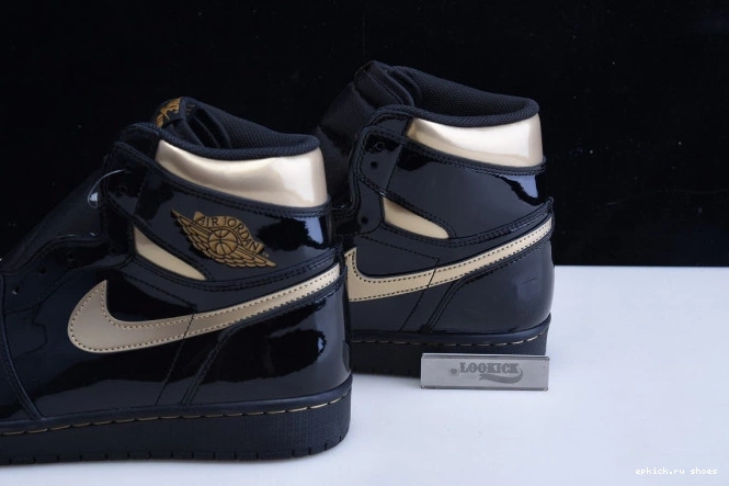 Cheap BLACK 1 AIR (2020) GOLD 555088-032 JORDAN HIGH RETRO METALLIC 0810